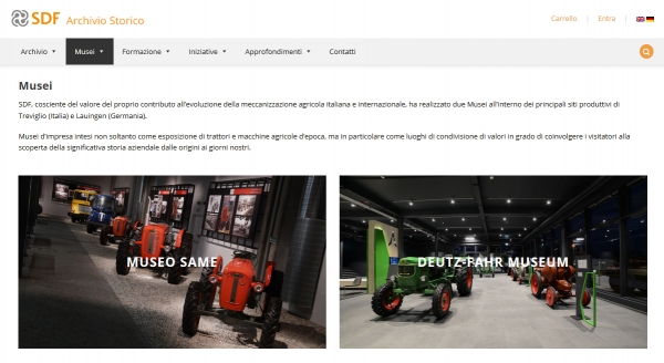 L’Archivio Storico SDF pubblica il nuovo sito web dedicato alla valorizzazione della storia dei marchi dell’azienda
