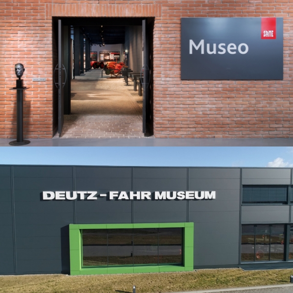 Virtual tours of the SAME Museum in Treviglio and the DEUTZ-FAHR Museum in Lauingen are available on the SDF Historical Archive website.